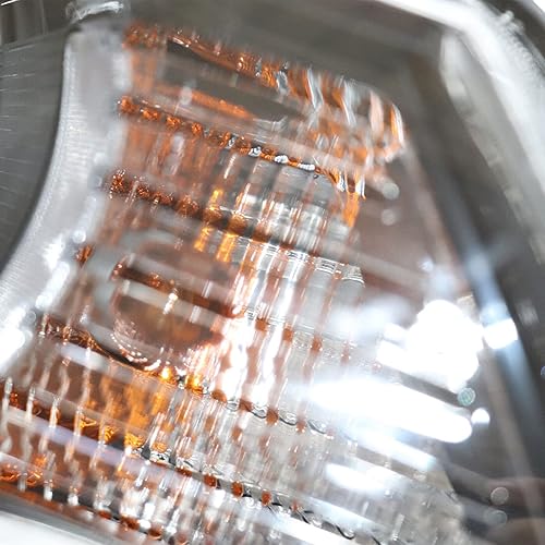 Miniatura 8 de 2016 2017 2018Kia Optima - Faros delanteros delanteros delanteros de carcasa negra, faros delanteros delanteros de pasajero derecho halógeno (faros