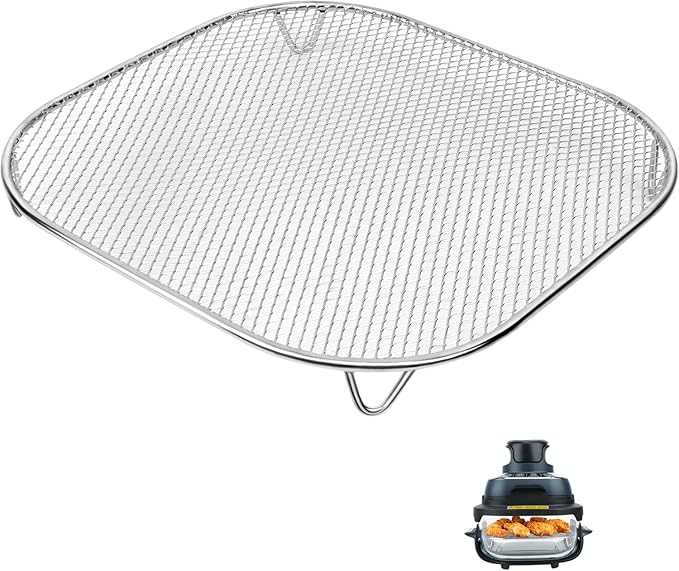 Ninja CRISPi Airfryer Accessories Review: Stainless Steel Grate for Perfect Crispy Cooking