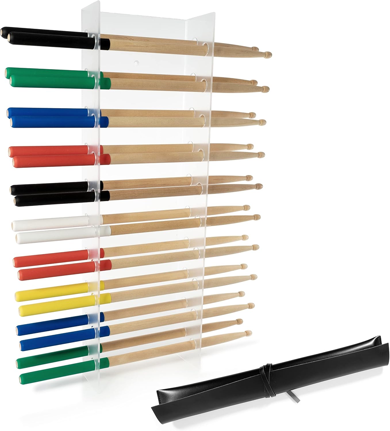 Quicky Wirrtle Drumstick Display Holder Clear Acrylic Rack for 10