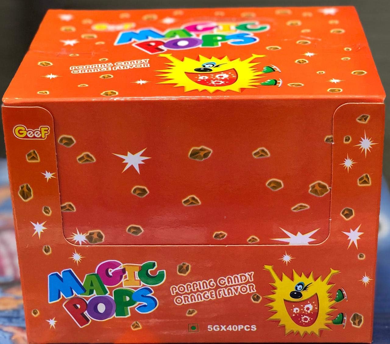 Geef Magic Pop Orange (5 Gm X 40 Pieces)