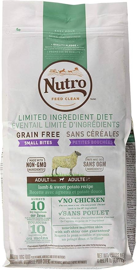 nutro lamb small bites