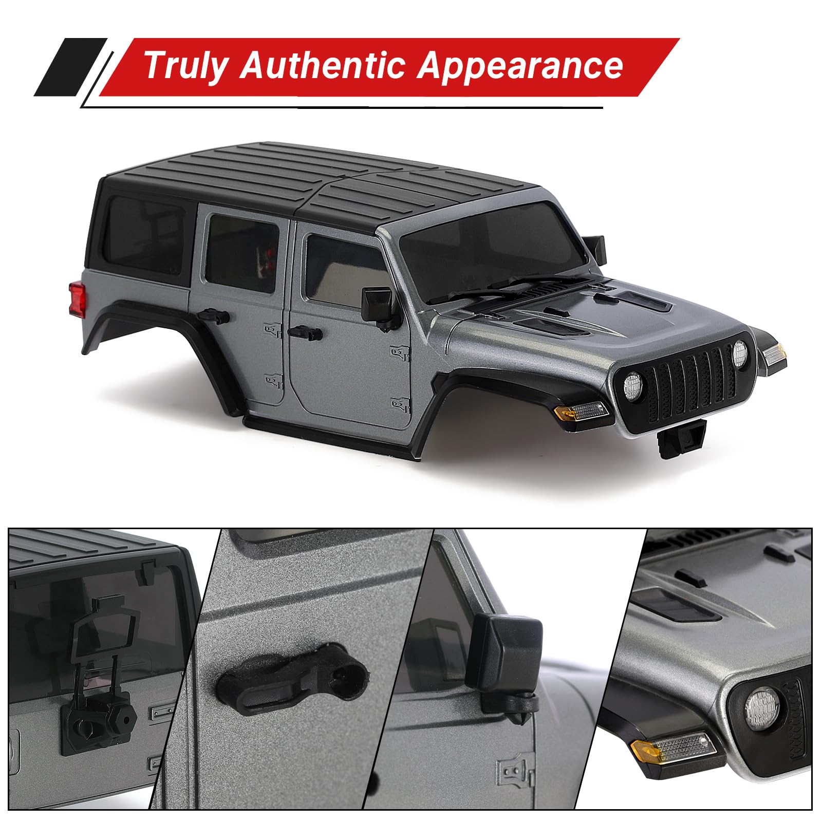 Traxxas Body, X-Maxx, Rock n' Roll (Painted, Decals Applied) (Assembled with Tailgate Protector)