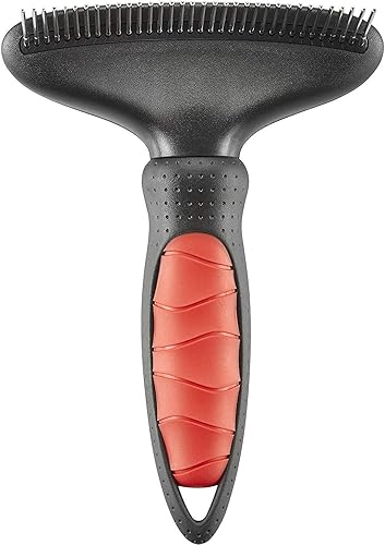 Miniatura 2 de Mikki Rastrillo antienredos para perros y cachorros, herramienta de desenmascaramiento que elimina nudos, enredos y mates, grande