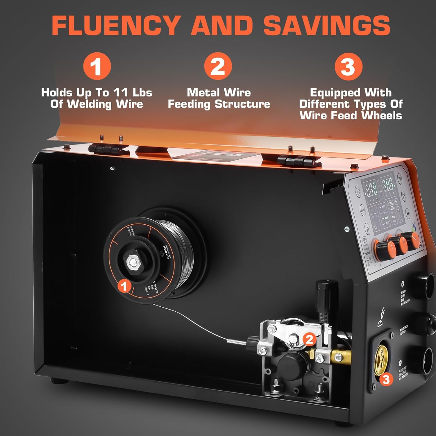 HITBOX MIG250 Multi-Process Welder User Manual