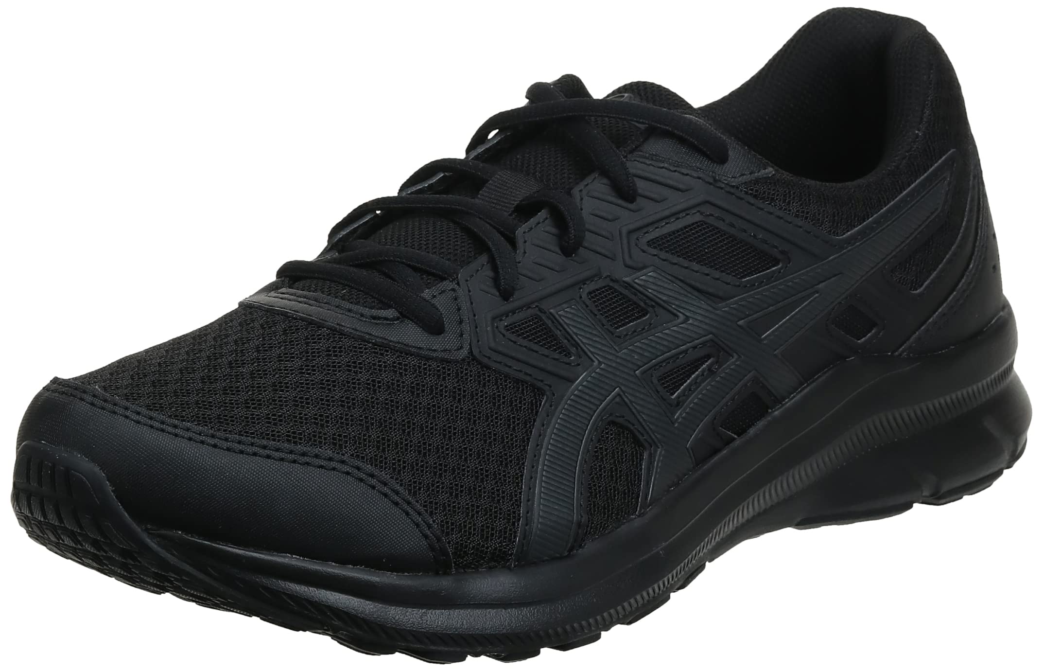 ASICSMen's JOLT 3 Running Shoes, 8, Black/Graphite Grey