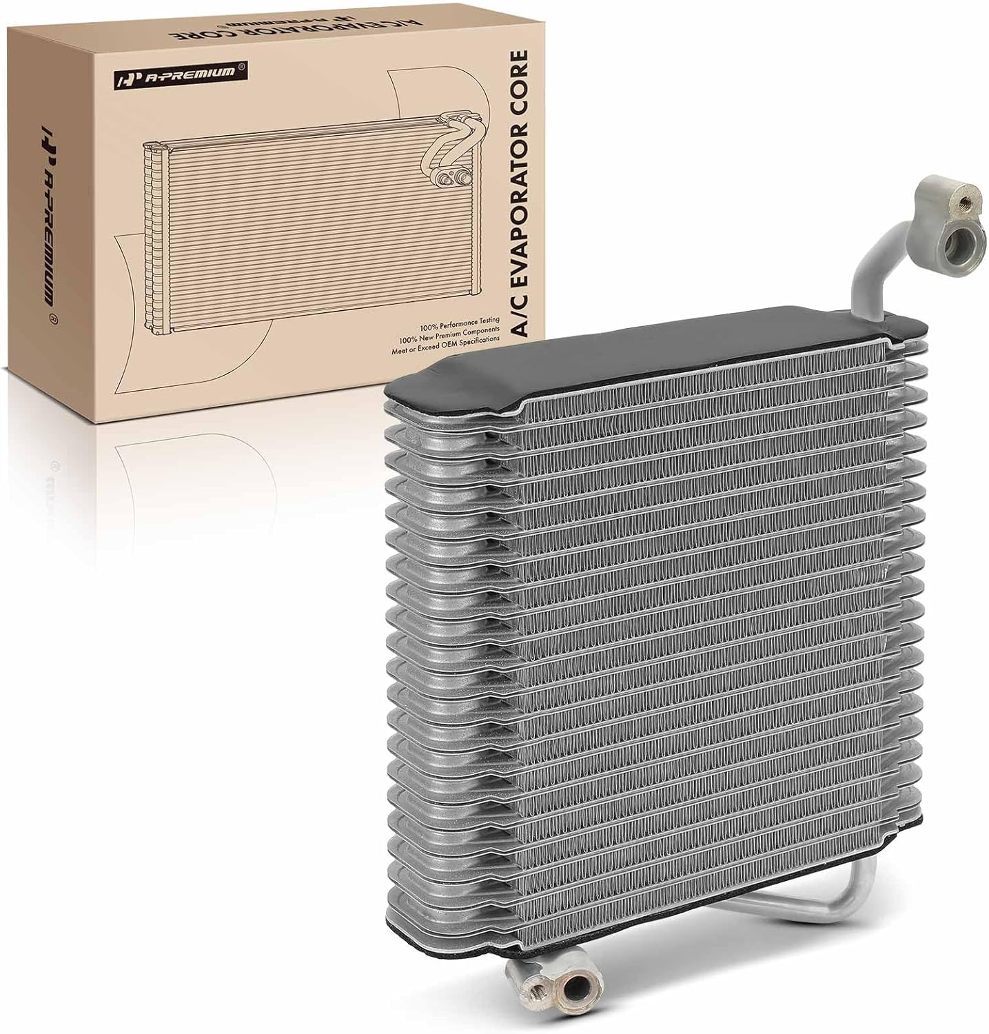 A-Premium AC Evaporator Core Compatible with Chevrolet C4500 Kodiak/C5500 Kodiak/C6500 Kodiak/C7500 Kodiak/C8500/C4500 Kodiak/C5500 Kodiak/C8500/C5500 Kodiak/C6500 Kodiak/C7500 Kodiak/Express 1500