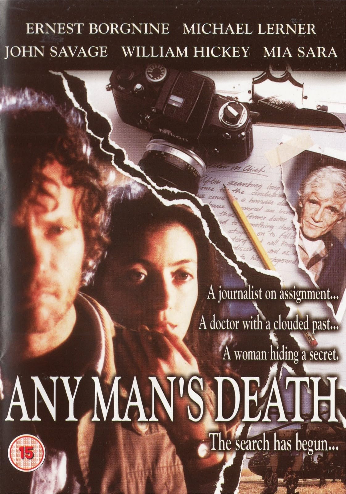 Any Man's Death DVD importado de Reino Unido en versión original para cinéfilos