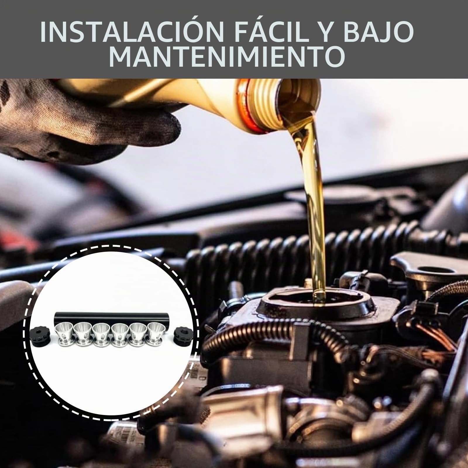 Filtro de disolventes: Kit de trampa de disolventes de aluminio negro Incluye tubo de aluminio y varios tapones de extremo Compatible con sistemas de filtración automotriz de grado ind 1/2 x 28*1 set