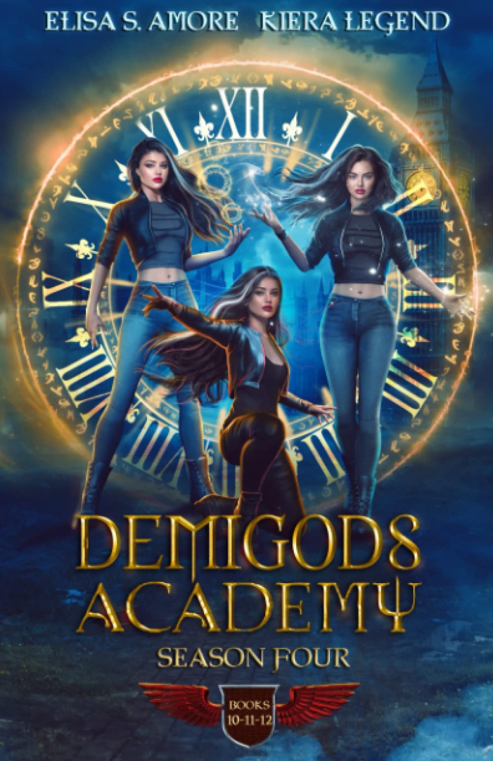 Book cover for Demigods Academy Season Four: Books 10-12