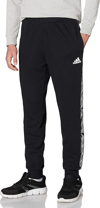 Pants and jeans adidas Mens Essentials Tape Pants Black/ White