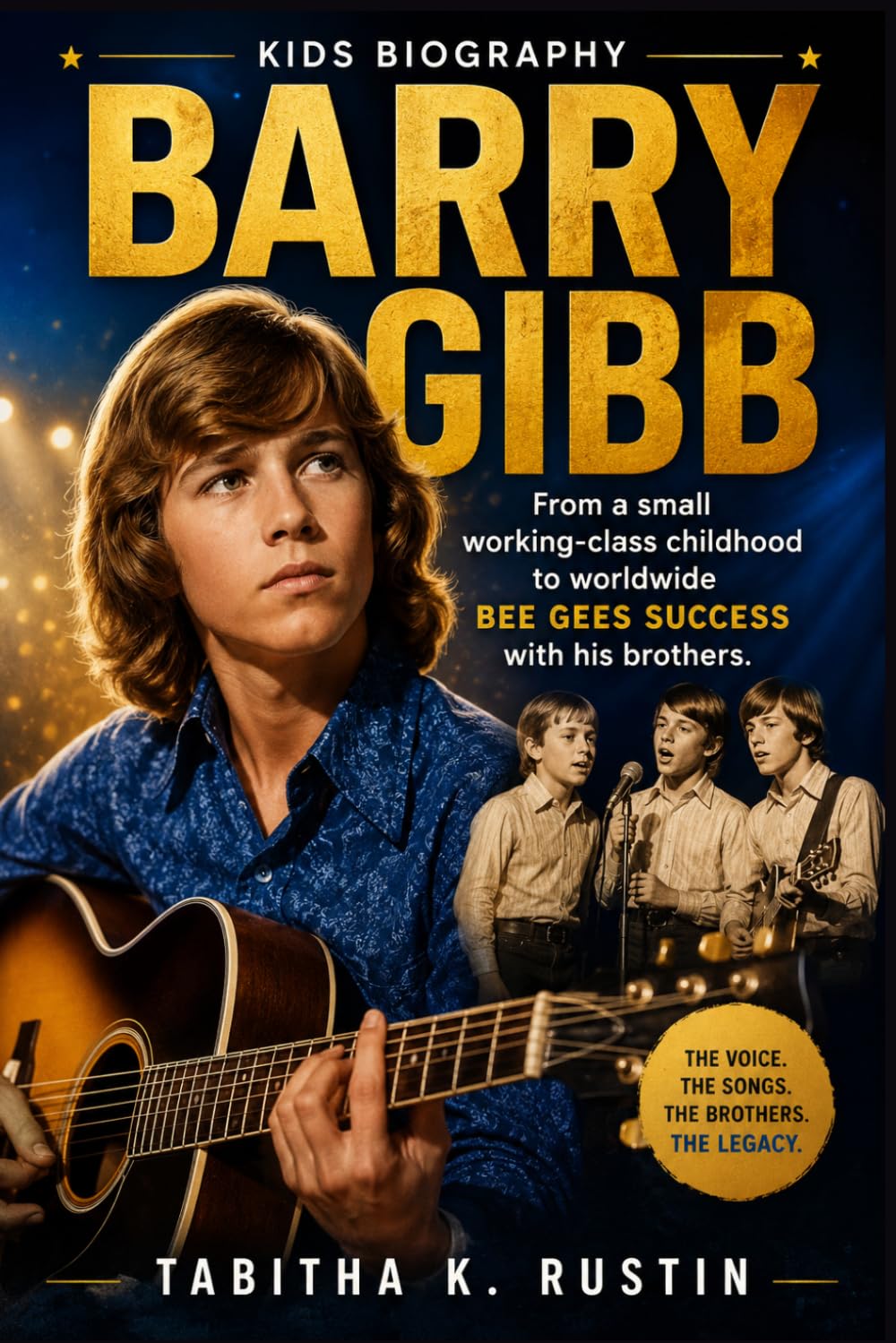 BARRY GIBB Kids Biography: From a small working-class childhood to worldwide Bee Gees success with his brothers.