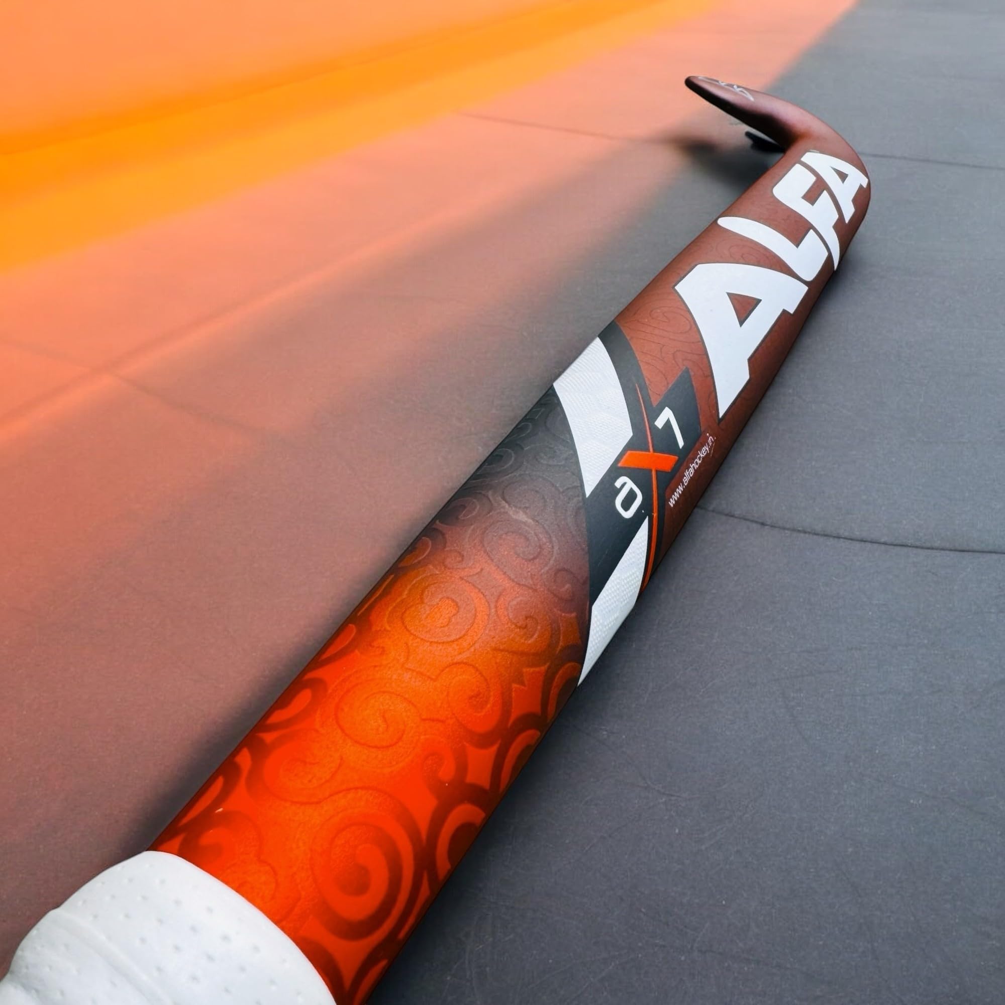 A L F A AX7 Composite Hockey Stick with Stick Bag (Extra Low Bow, 37") 2