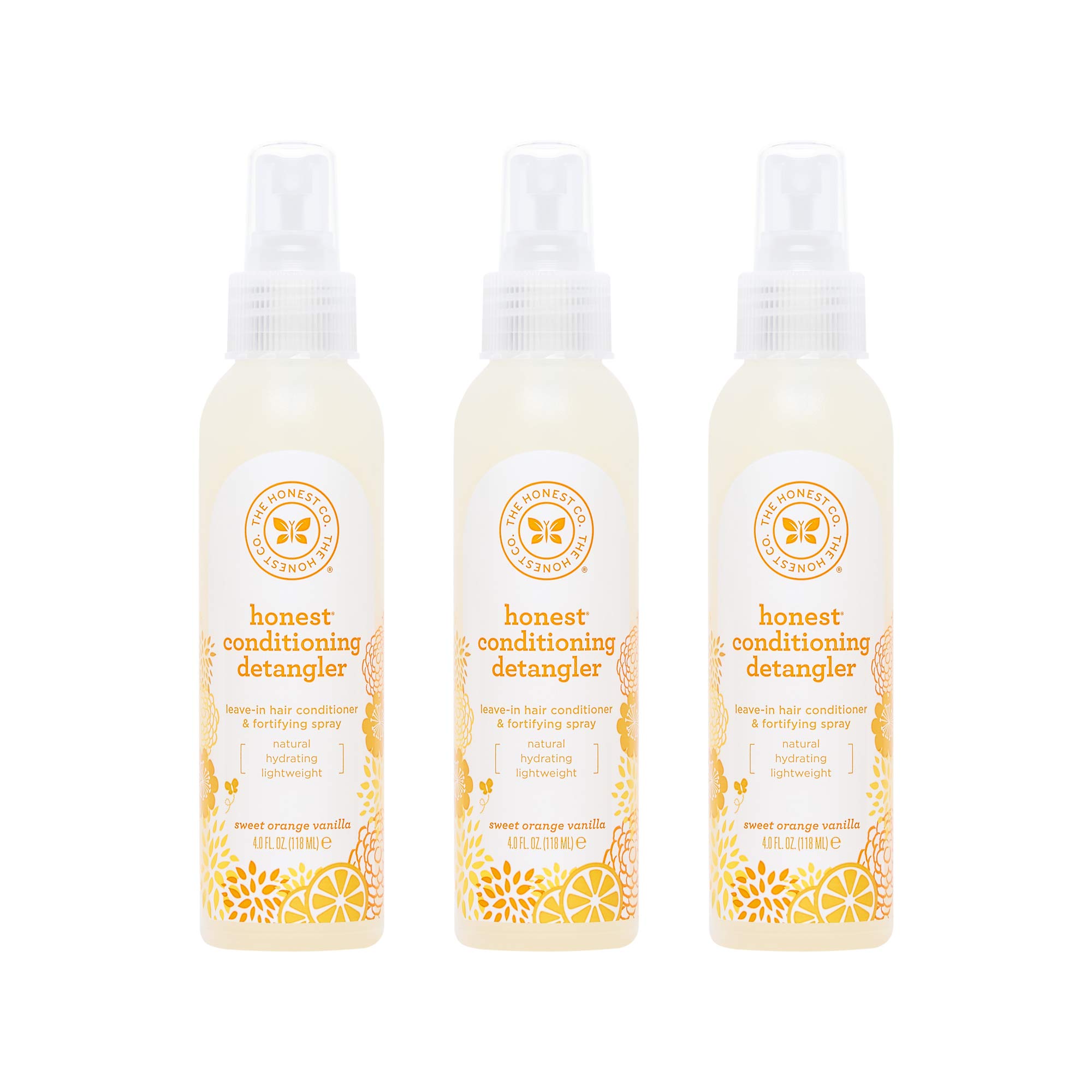 The Honest Company Conditioning Detangler Sweet Orange Vanilla 3 Cou | amzdealz