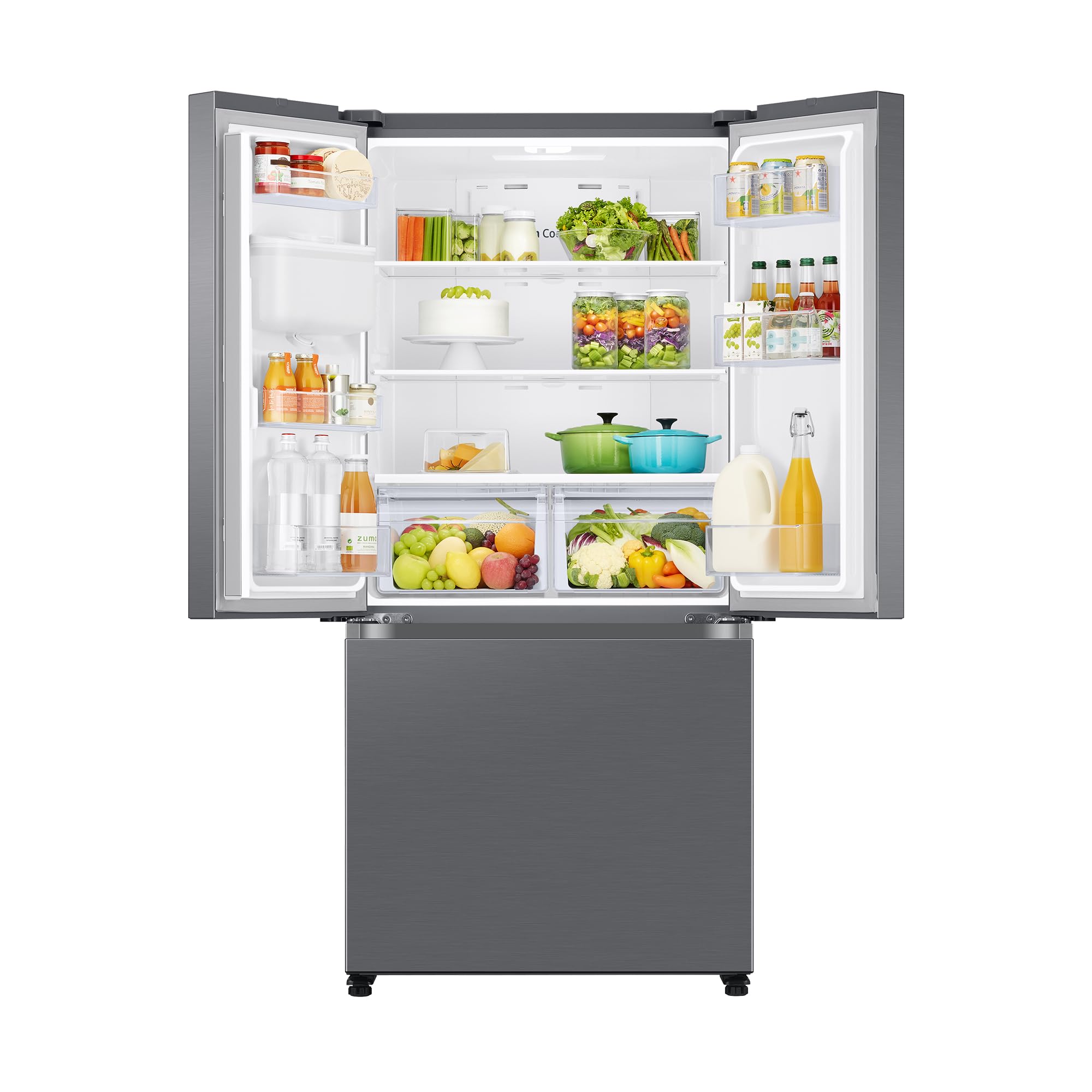 Samsung Frigorífico French Door AI 177.5cm Twin Cooling Plus™ 495L Clase E Inox RF50C530ES9/EF