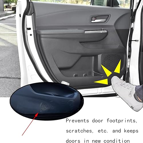 Miniatura 2 de GZBFTDH Accesorios para Toyota Sienna Protector de panel de puerta de automóvil, cubiertas de acero inoxidable, 2 piezas de 2021 2022 2023 2024