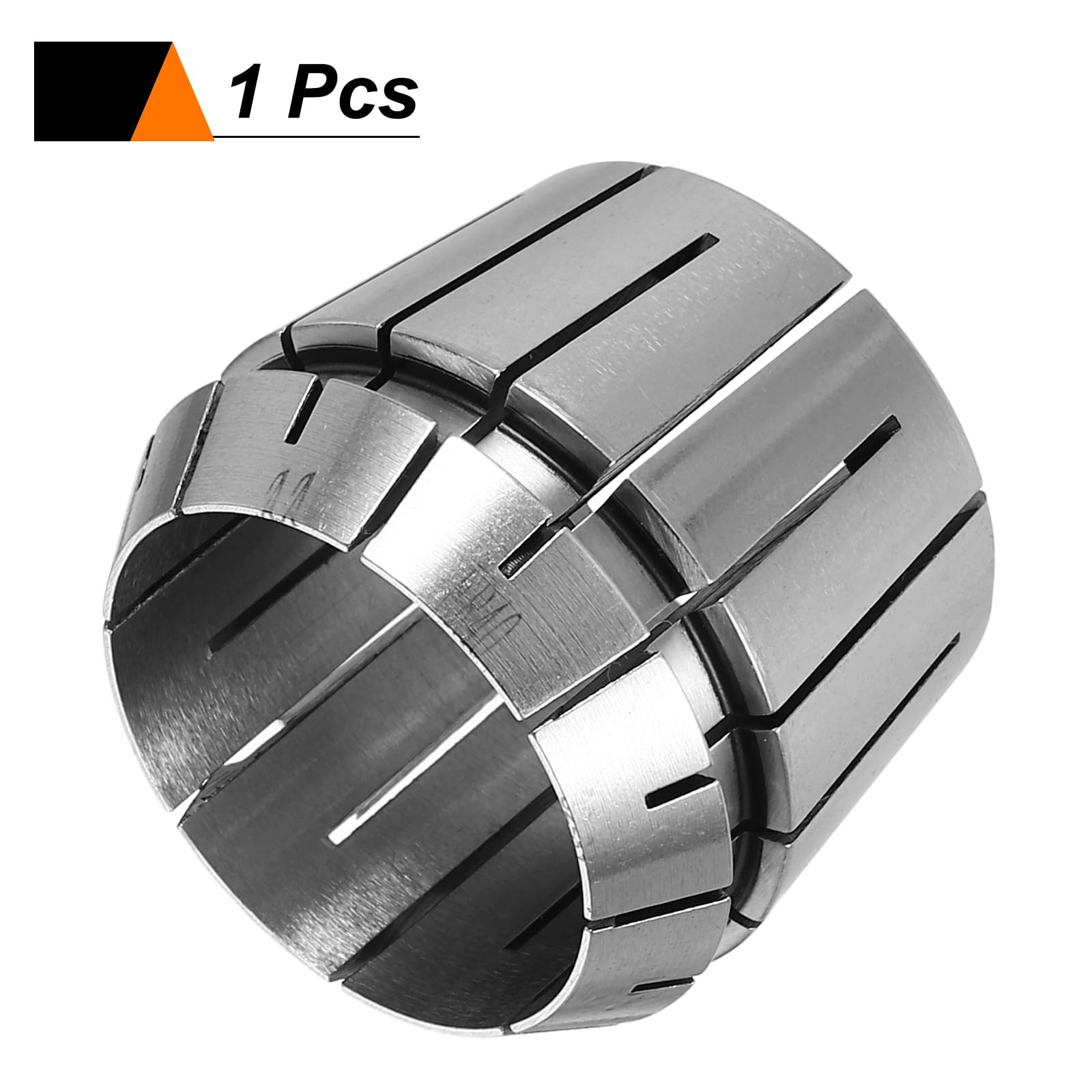 sourcing map Mandrin de serrage à ressort ER40 32 mm 65Mn en acier à ressort de précision pour fraisage CNC gravure outil de tour