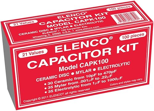 Elenco Kit de componentes de condensador 100 - CAPK-100