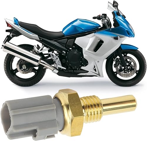 Miniatura 5 de Sensor de temperatura del agua del refrigerante, 13650-10G00, reemplazo del sensor de temperatura del agua del refrigerante de latón para GSX R600