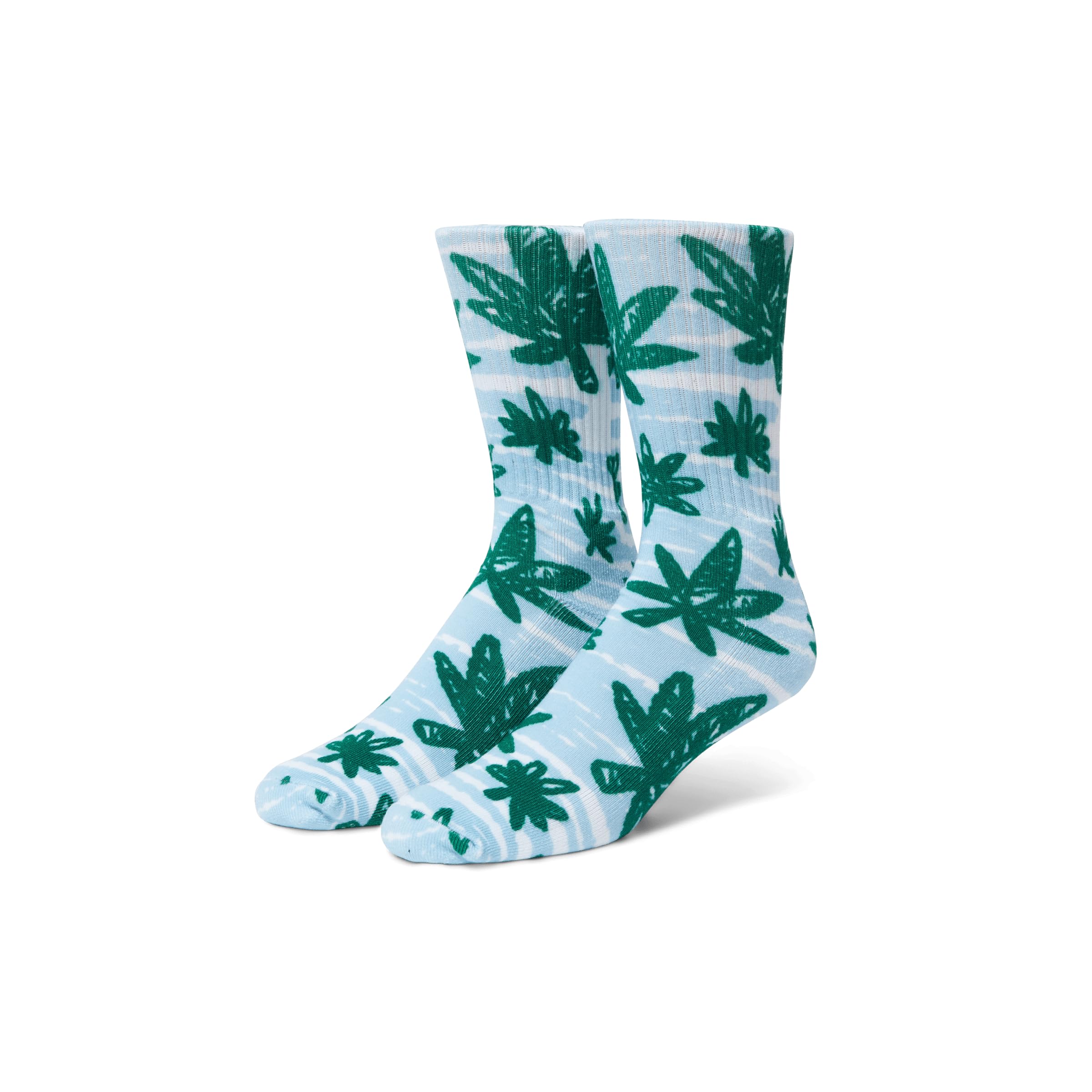 HUFScribble Digital Pl Socks - Green