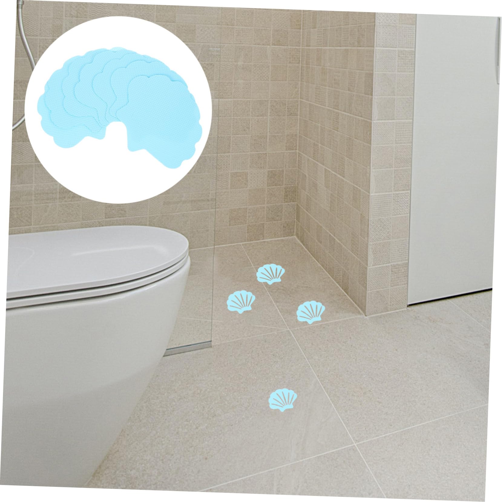Cabilock 150 Piezas Adhesivos Antideslizantes para Bañera Piso Pegatinas Aplicado Tiras De Bañera Tiras De Pegatinas De Ducha Pegatinas De Bañera Calcomanías Adhesivo Antideslizante Caucho