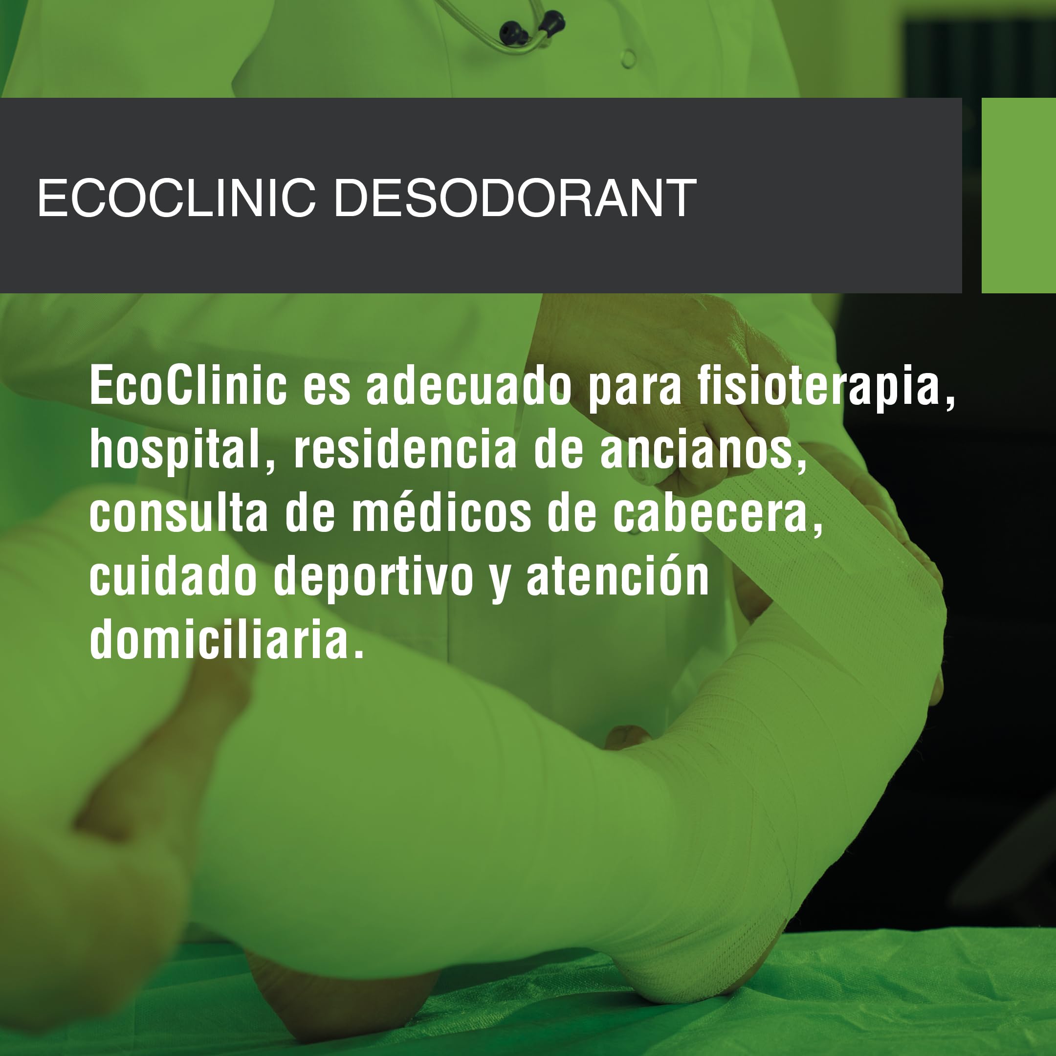 EcoClinic Eliminador de Olores 2500ml | Sin fragancia | Enzimas Naturales | Respetuoso con el Medio Ambiente | Versátil | Neutraliza los Olores | Seguro para Diferentes Entornos