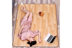 QQXX Electric Heated Floor Mats: Stay Toasty Warm from Toes to Tips