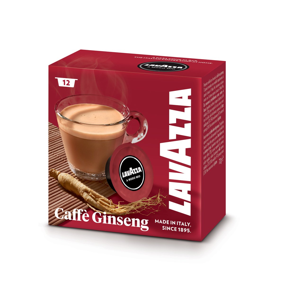 Lavazza A Modo Mio 120 Cápsulas de Ginseng Originali