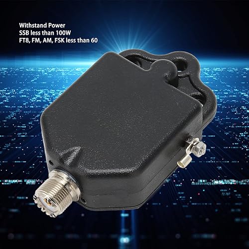 Miniatura 3 de Antena de alimentación de extremo HF, 4 bandas 8 bandas 1MHz a 30MHz 100W Alimentación final Antena de radio SSB FT8, FM, FSK para exteriores