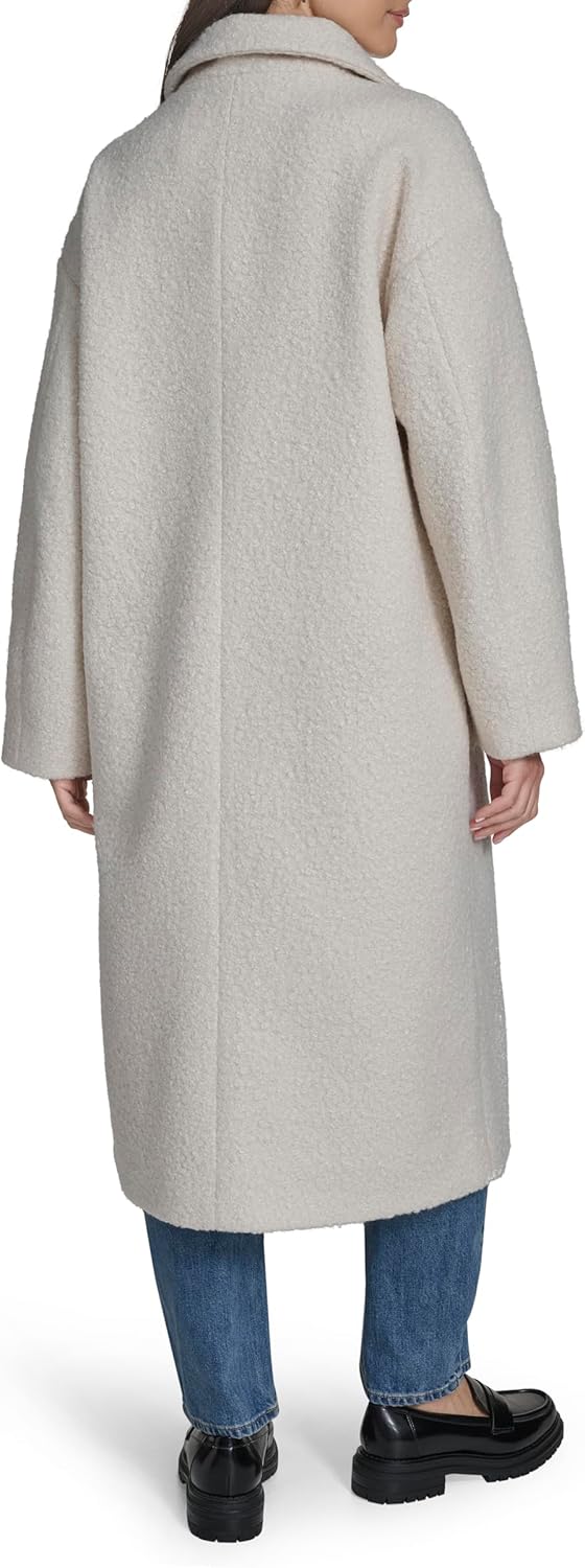 Levi's Women's Boucle Stand Collar Car Coat - Image 4