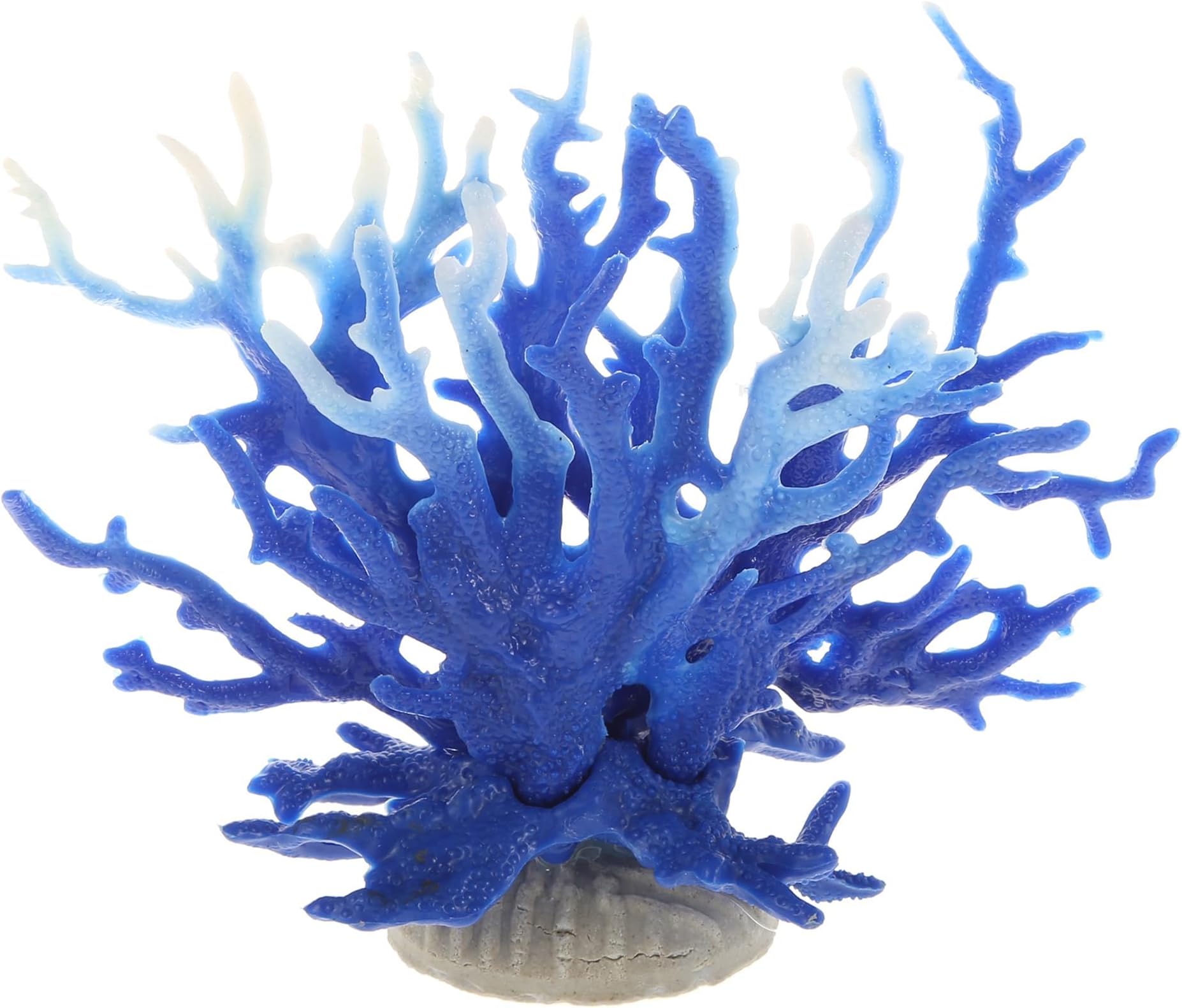 THE WHITE SHOP Fish Tank Coral Ornaments Resin Coral Figurine Aquarium Crushed Coral for Aquarium Tabletop Coral Ornament Aquarium Coral Sculpture Real Coral Fish Tank Supplies Glass