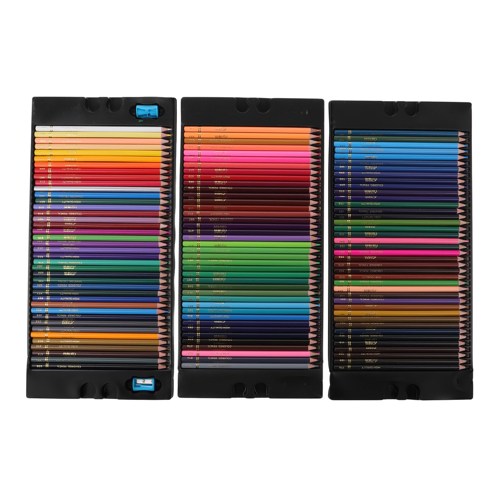 120 pezzi Matite Colorate Resistenti per Disegno Artistico Adulti e Mine Morbide Esagonali Facili da Temperare Colori Vivaci e Duraturi in Scatola Trasparente per Progetti