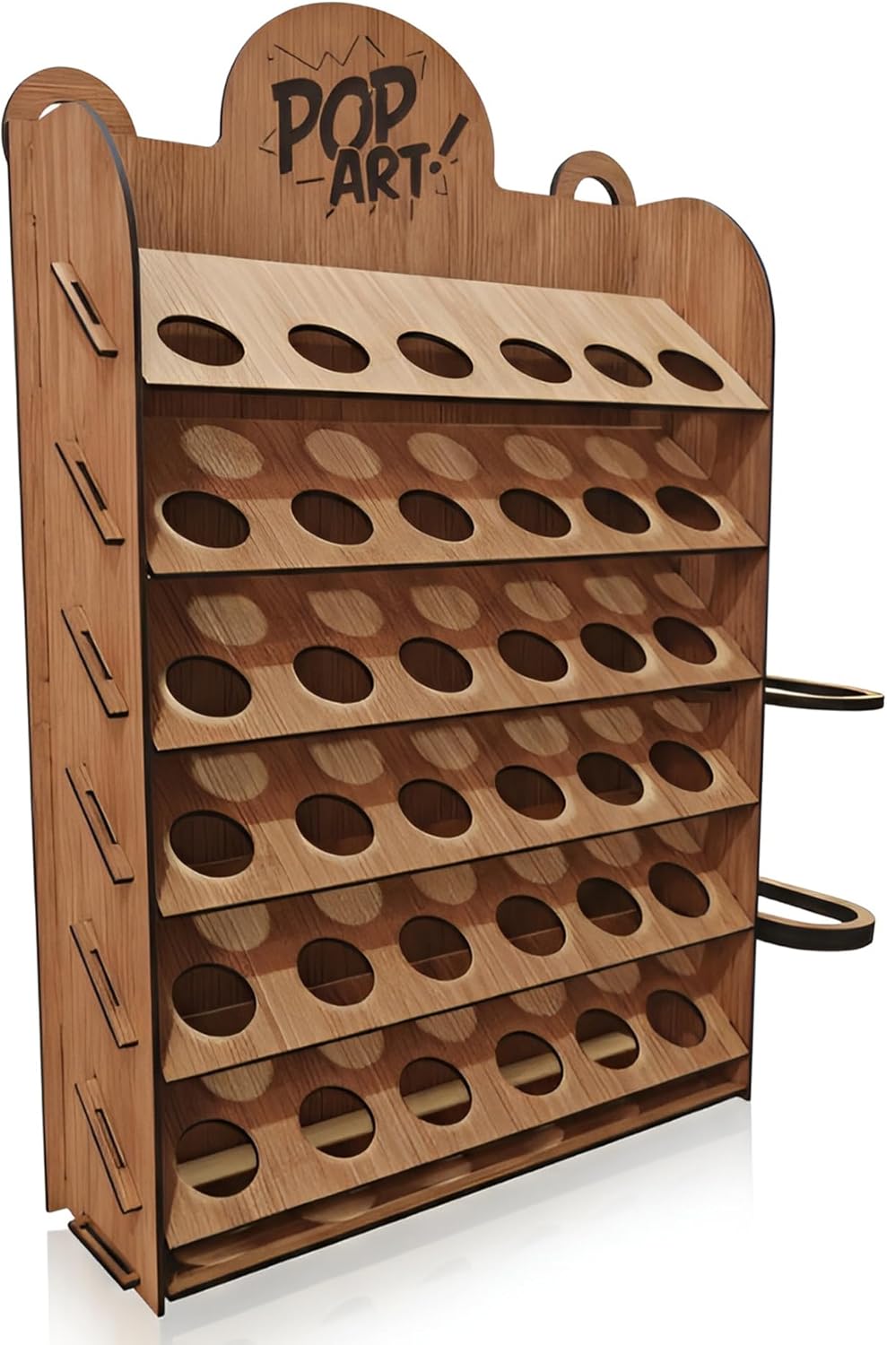 Vertical Hobby Paint Rack Organizer (17-30 ml) - 36 Bottles