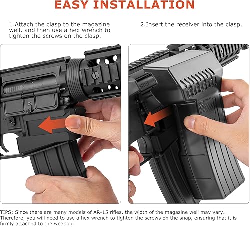 Miniatura 3 de Colector de latón resistente al calor de liberación rápida, colector táctico universal con soporte para captura eficiente de la carcasa de latón,