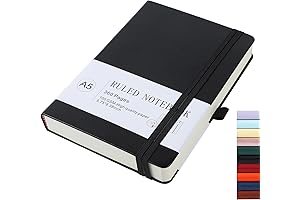 Mens Writing Journal: Premium Leather Hardcover Notebook for Men and Women
