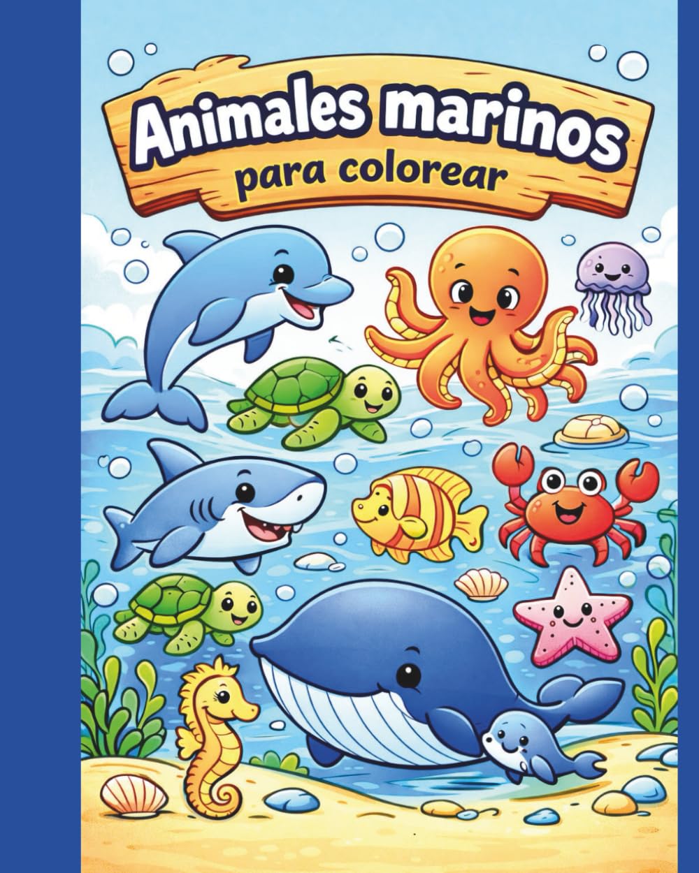 Animales marinos para colorear