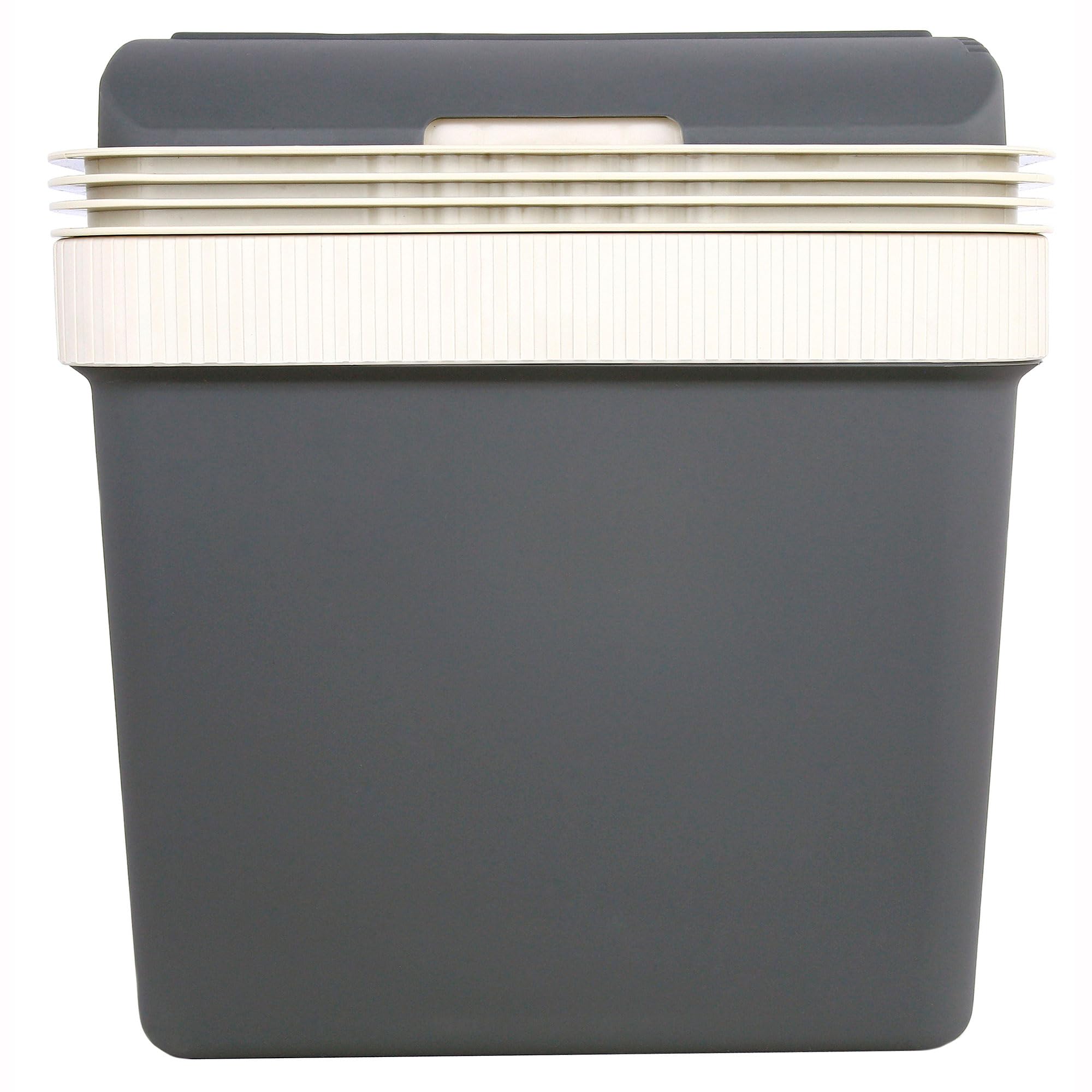 briebe Camp Nevera Portátil Eléctrica 21 litros, Coche, Camping, Viaje, 12V / 220V, Refrigera, Mantiene el Calor, Bajo Consumo, Gris, CF1151