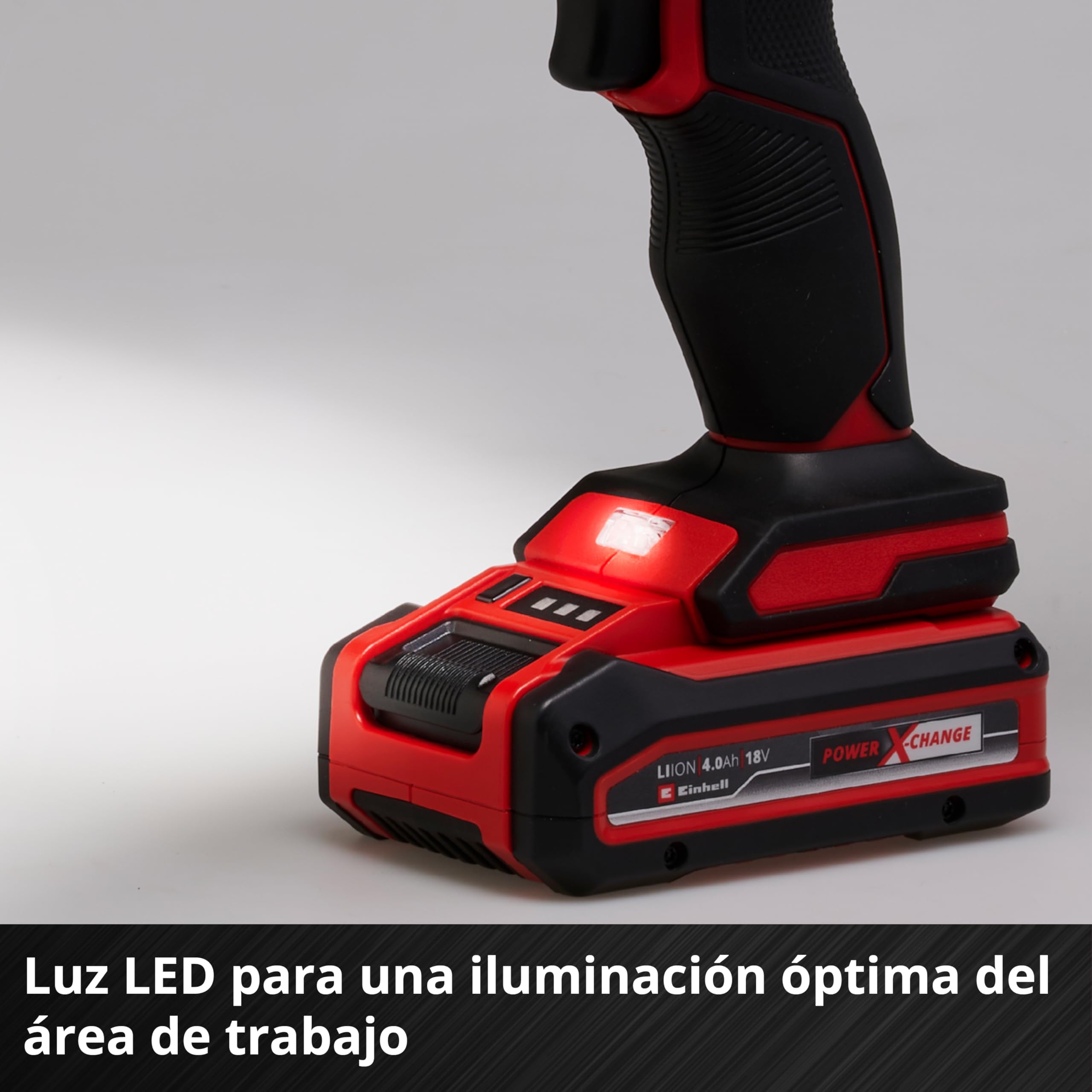Einhell Pistola de cartuchos con batería TE-SG 18/10 Li-Solo Power X-Change (18 V, para cartuchos de 310 ml, hasta 2.000 N, velocidad de giro ajustable, sin batería) | PXC | 18 V | para cartuchos de 310 ml | hasta 2000 N | Velocidad ajustable | Sin baterí