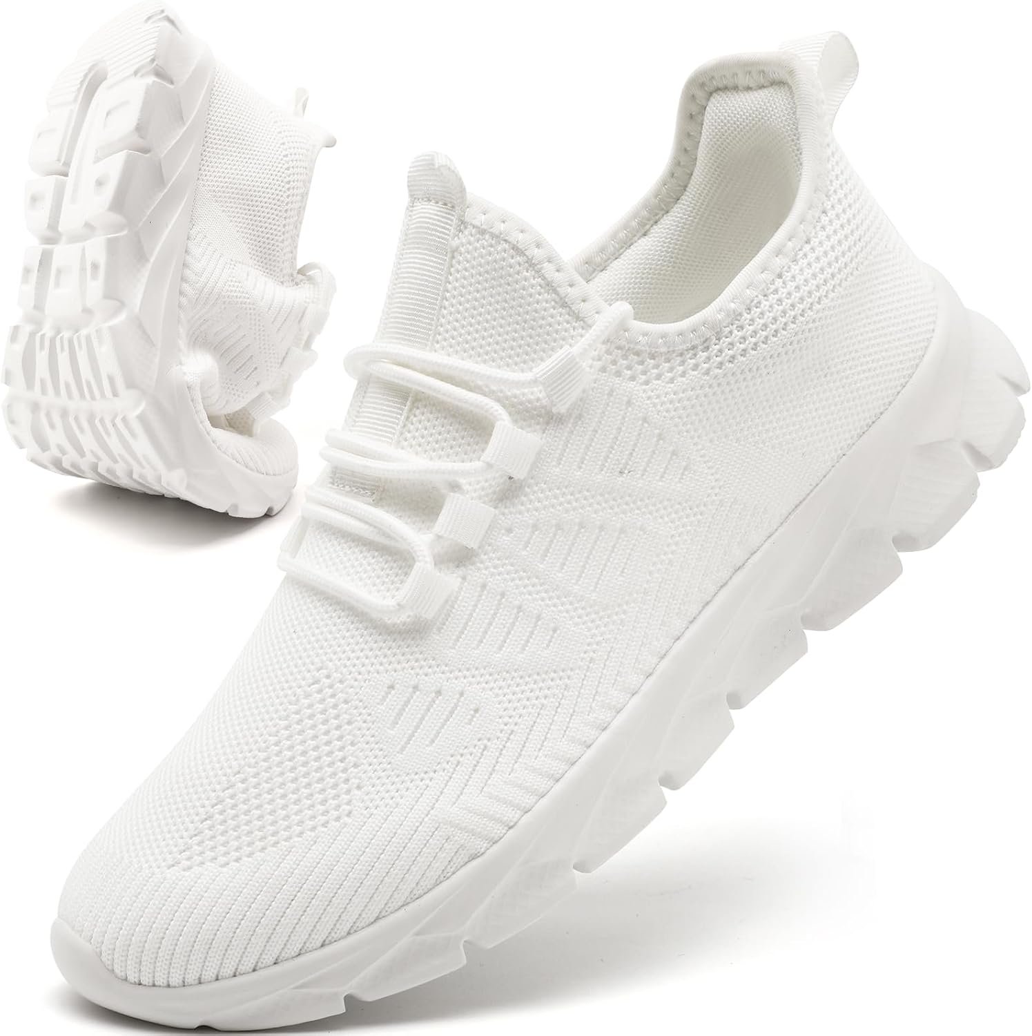ZGPWZWL Mens Running Shoes Fashion Sneakers for Walking Tennis Gym Shoes Slip On Lightweight and Comfortable