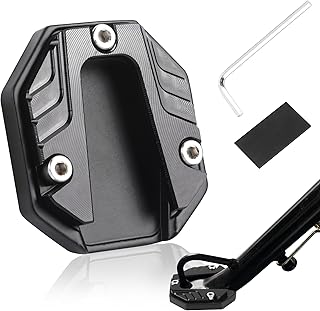 Sponsored You’re seeing this ad based on the product’s relevance to your search query.Learn more about this advertisement TYSM-CC Motorcycle Stand Foot Universal Motorcycle Mount CNC Aluminium Side Extension Enlarge Stand Extension Pad Motorcycle