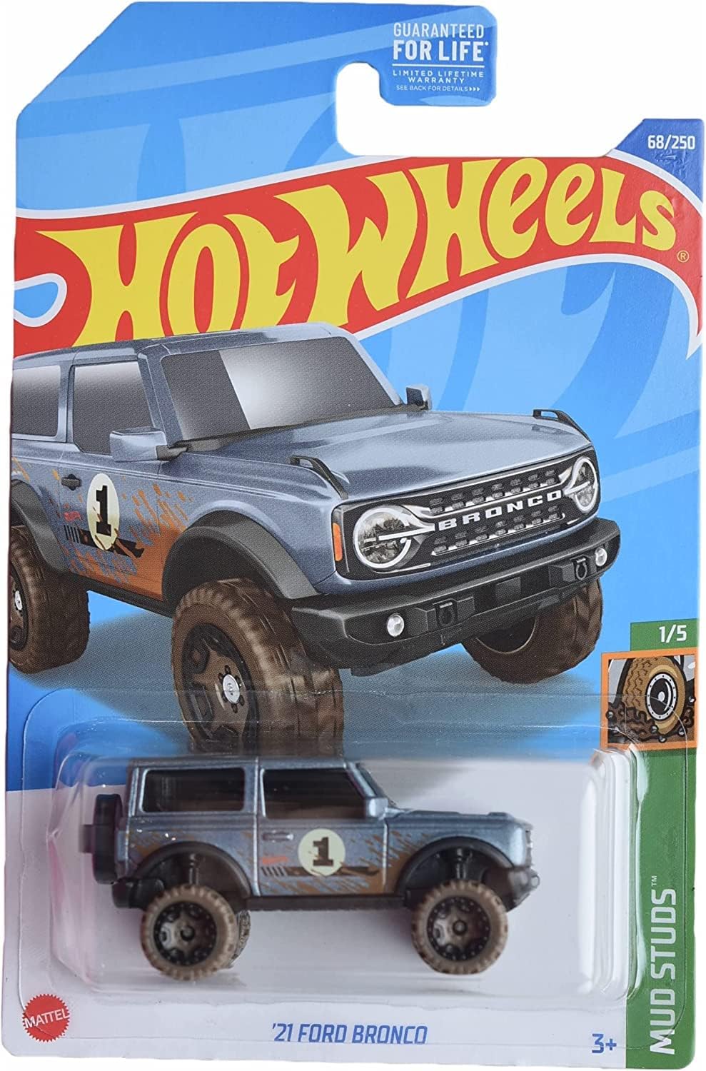 21 Ford Bronco, Mud Studs 1/5
