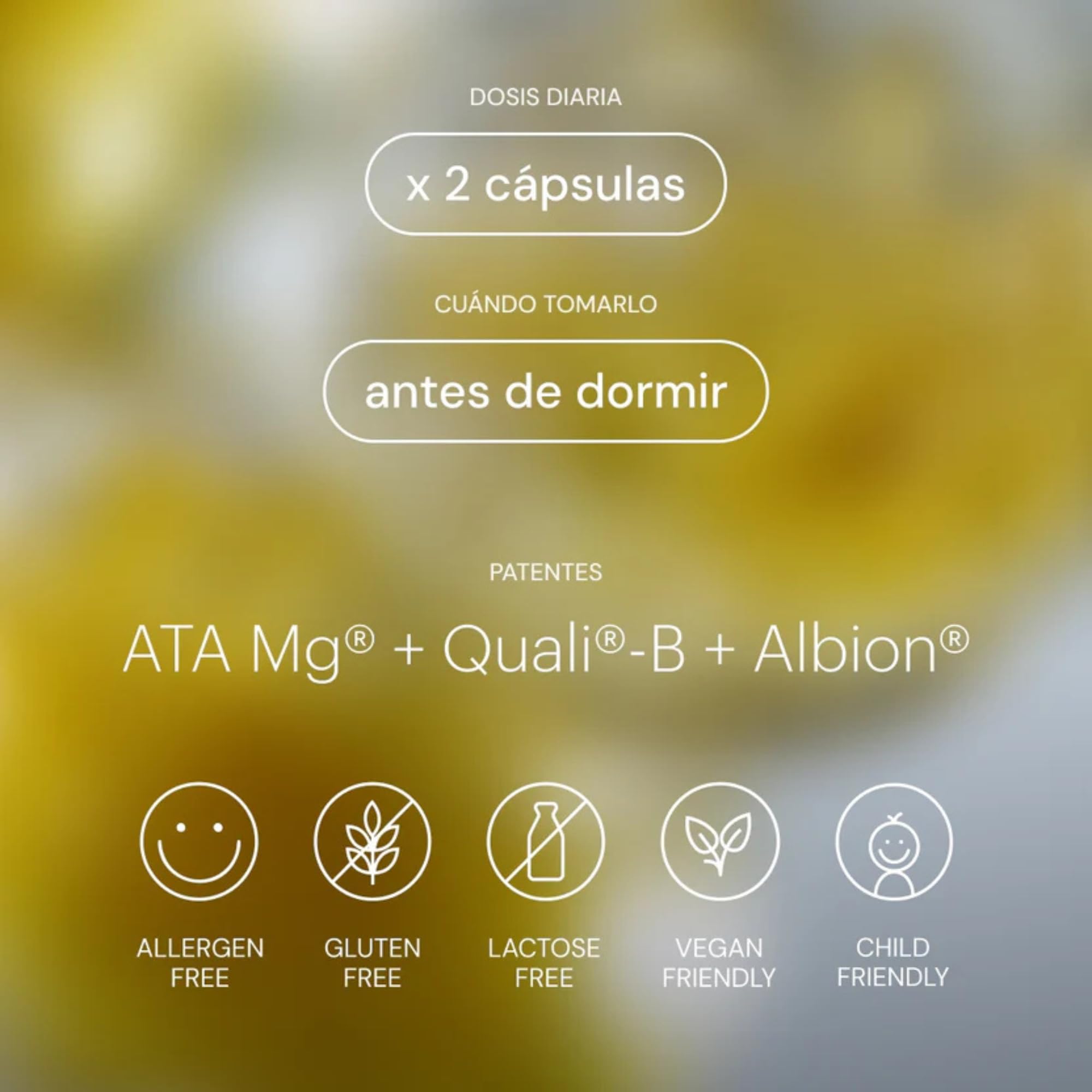 Triple Magnesio Complex Bisglicinato + Malato + Taurato + Vitamina B6 60 Cápsulas Fórmula Avanzada de Alta Absorción con Tres Tipos de Magnesio y Vitamina B6 | be levels