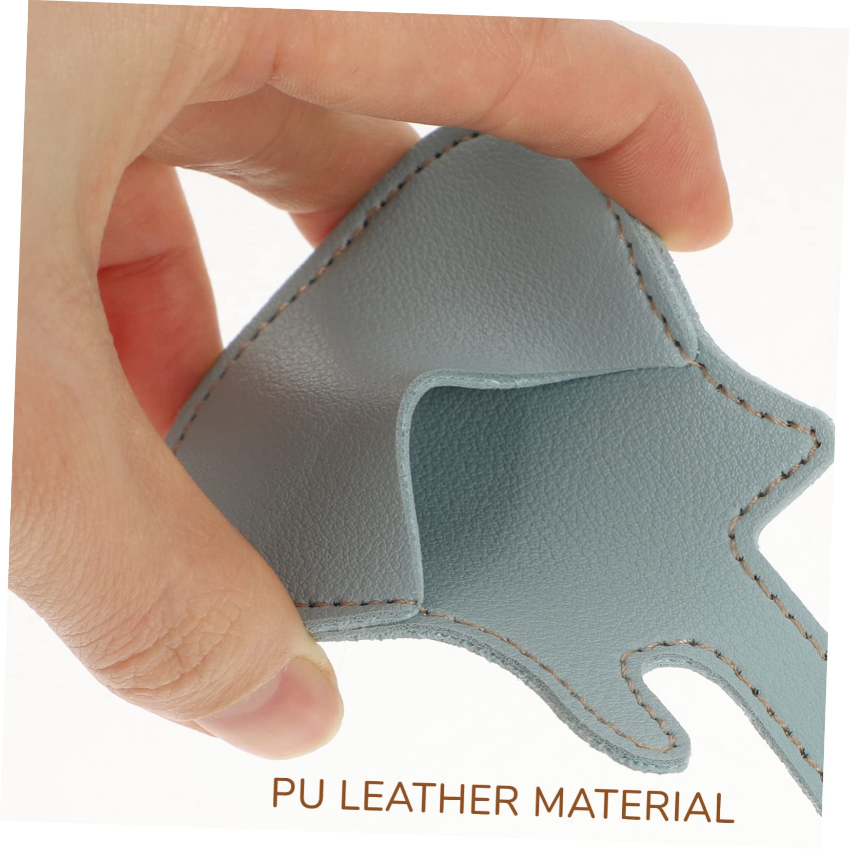 Kisangel Guitar Pick Holder Pouch Portable PU Leather Guitar Picks Storage Bag with Keychain Design Durable Organizer for Guitarists Convenient Carrying