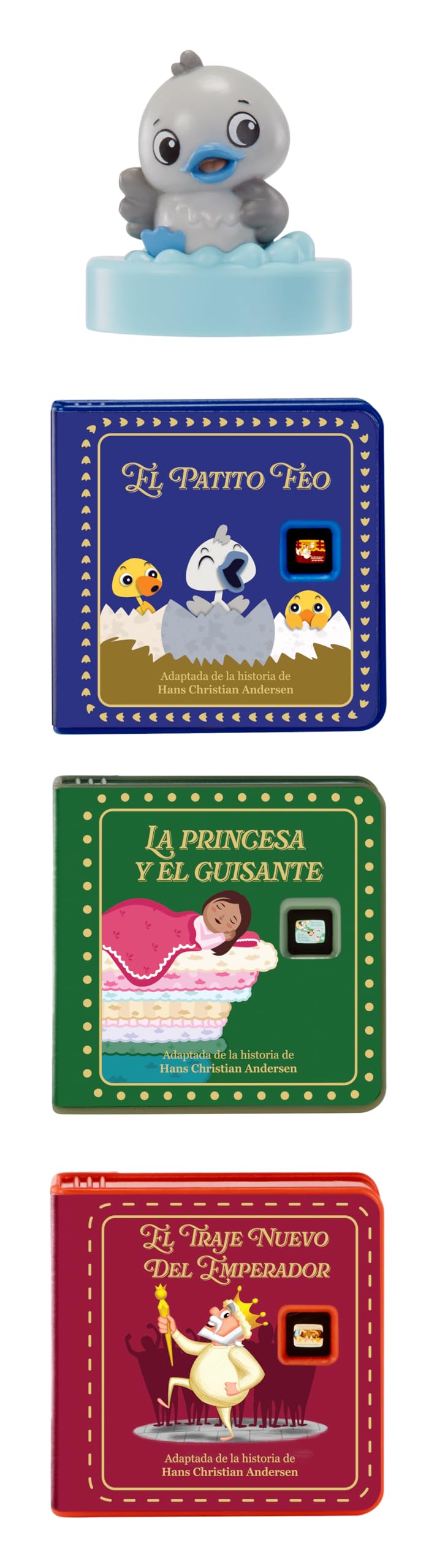 Little Tikes Story Dream Machine Kit de Inicio con 3 Cuentos de Hadas Clásicos - Proyector de luz, Sonido y Audio para niños - Incluye 3 Cuentos y 1 Personaje - para niñas y niños Mayores de 3 años