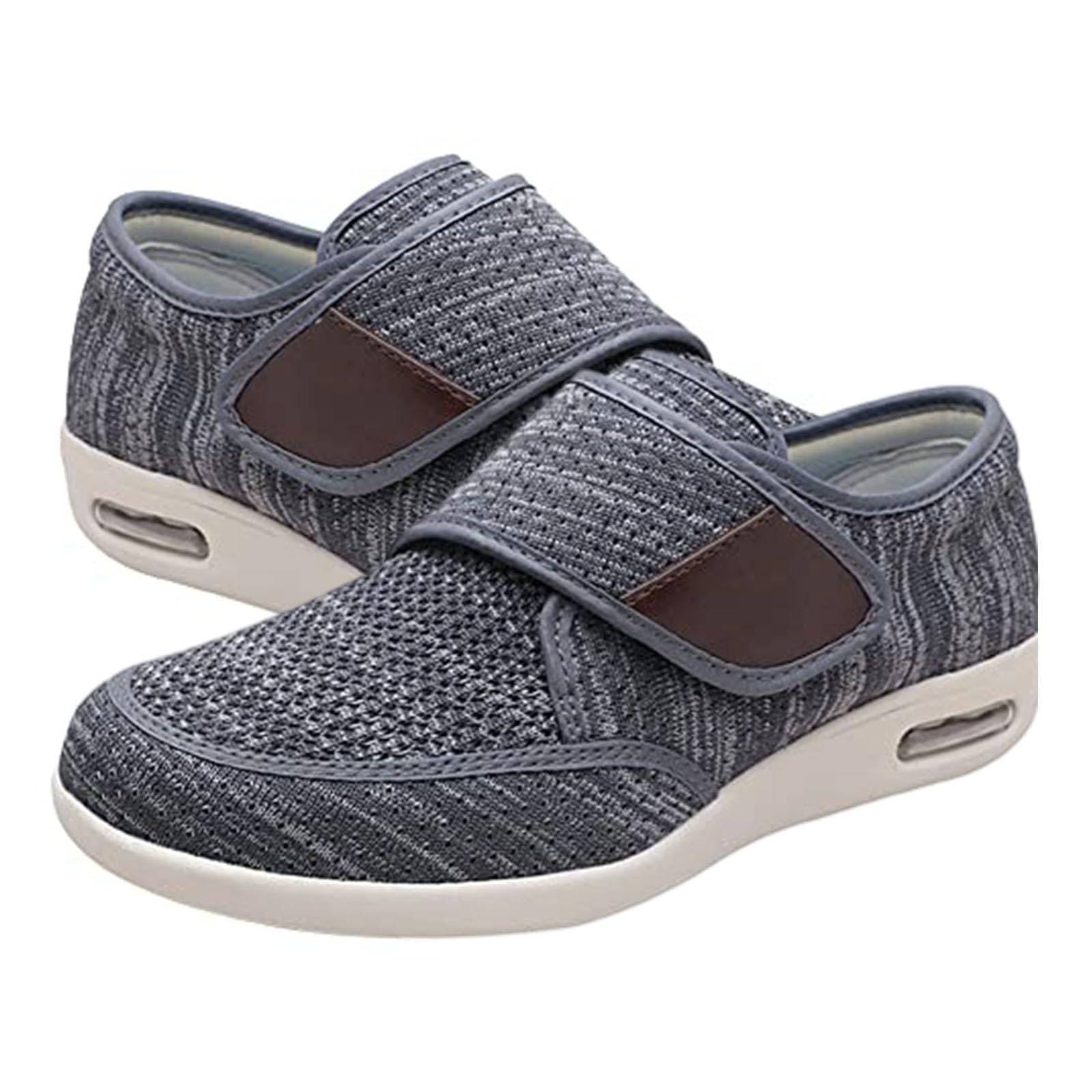 Generisch Men's High Instep Shoes for Swollen Feet Men Women