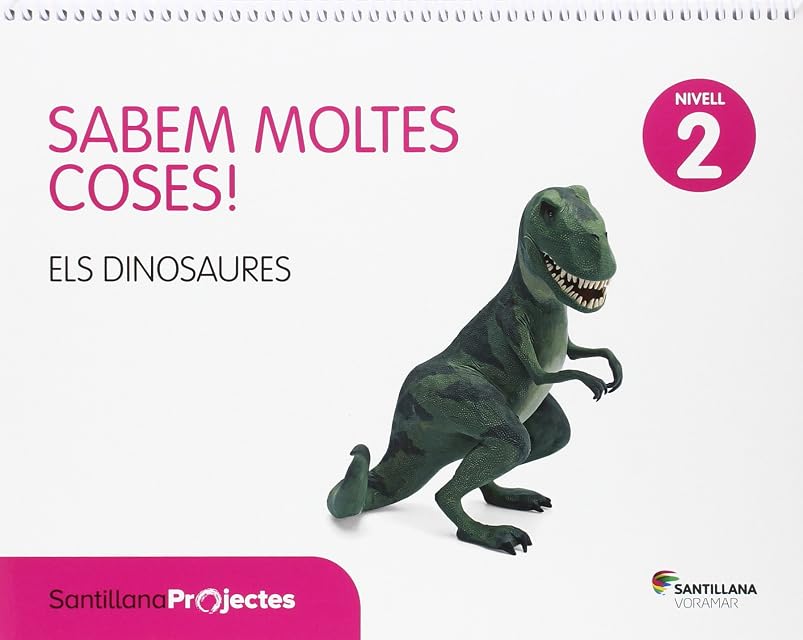 Portada de El Dinosaurio Cuant Sab Infantil 4 Años Nivel 3 Valencia Ed 2016