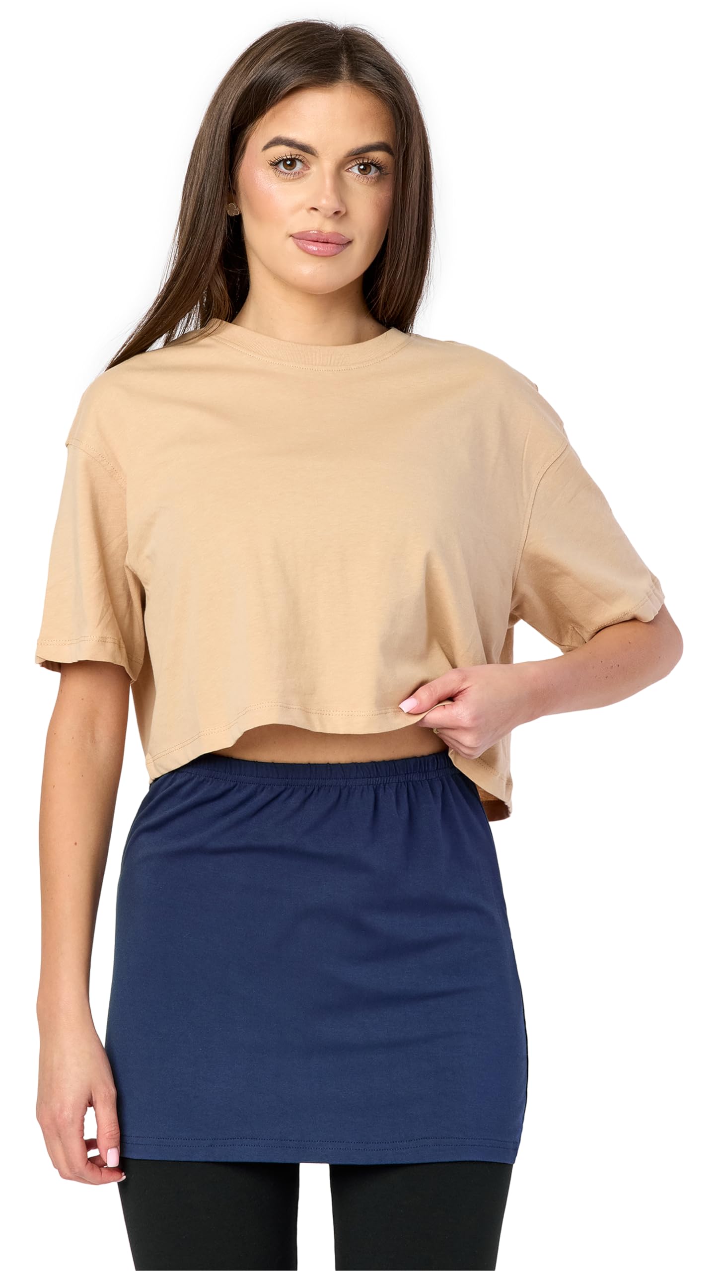 Merry Style Nierenwärmer Damen Verlängerungsgurt für Hemden T-Shirts Minirock MS10-202