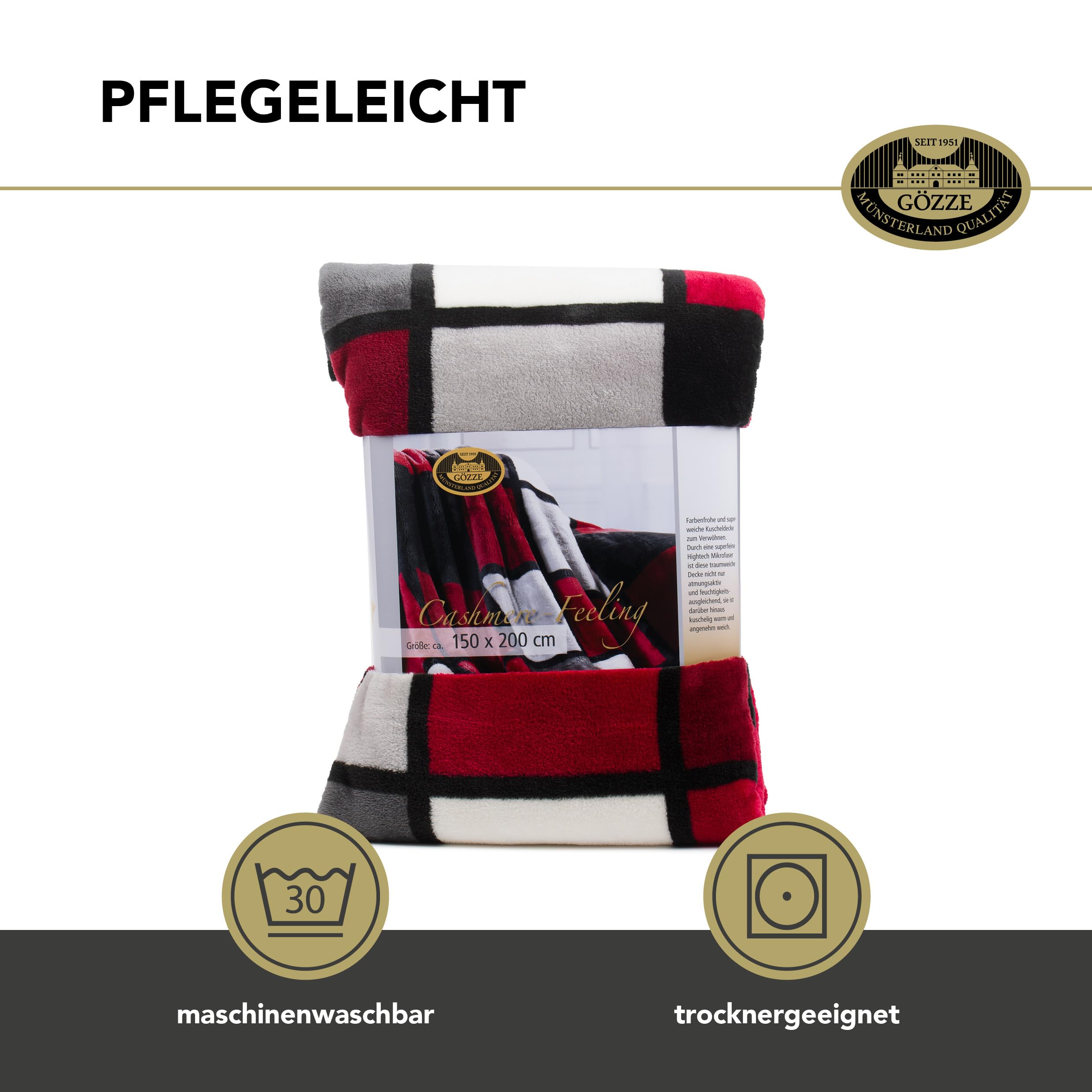 Gözze - Weiche Kuscheldecke – Bild 5