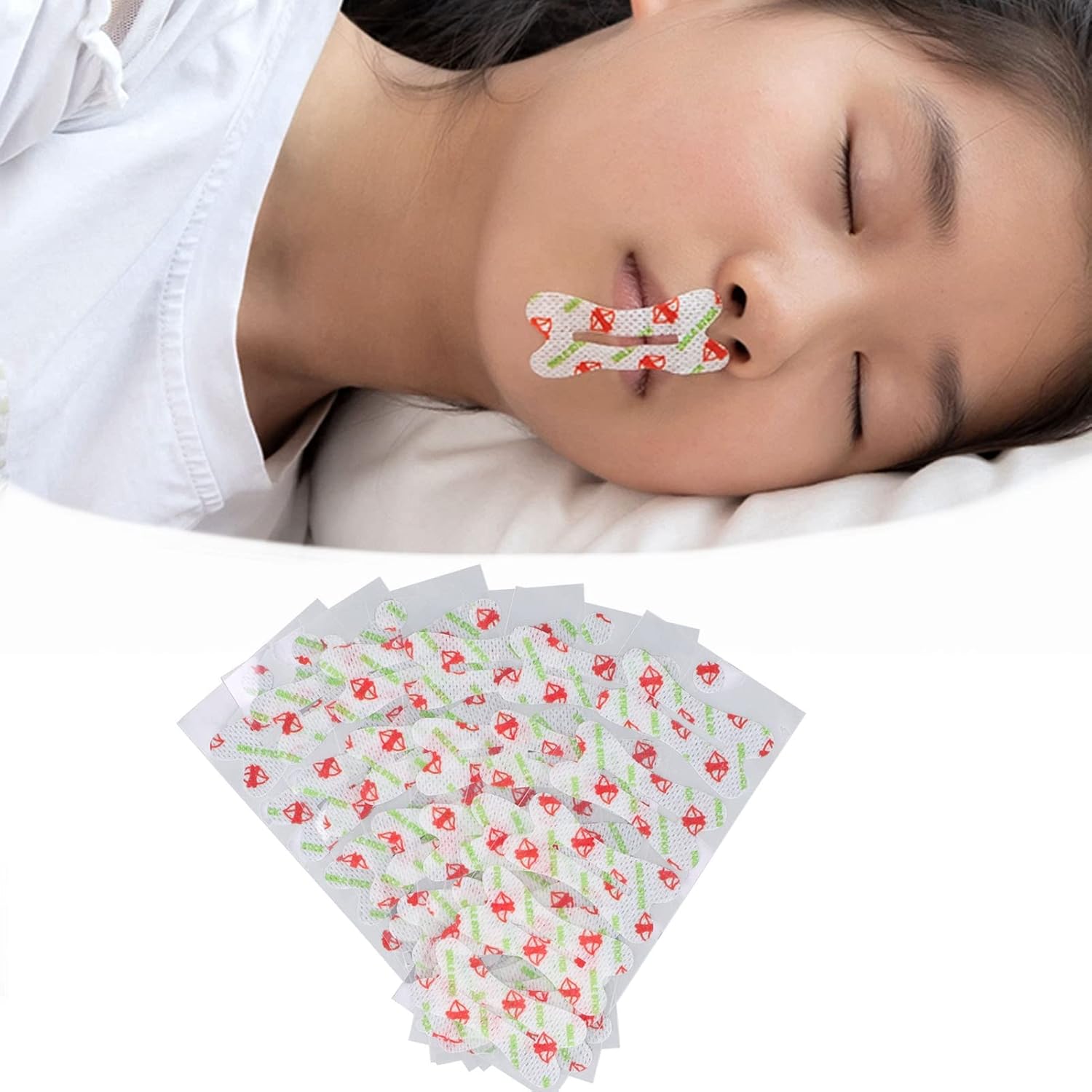 Sleep Strips, 30 Count Gentle Mouth Tape for Better Nose Breathing