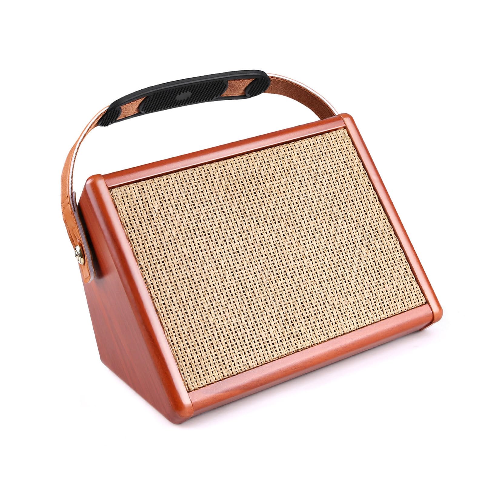 Altoparlante per Chitarra Ingresso Microfono Amplificatore per Chitarra Portatile Ricaricabile da 15 W