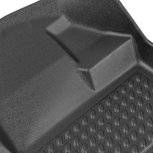 Miniatura 6 de Motor Trend WeatherGuard - Revestimientos de suelo para Ford F-150 SuperCrew Cab 2015 a 2022, alfombrillas delanteras y de segunda fila 3D